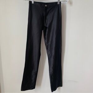 Lé Gambi Vintage Black High Rise Straight Leg Pants Size 2